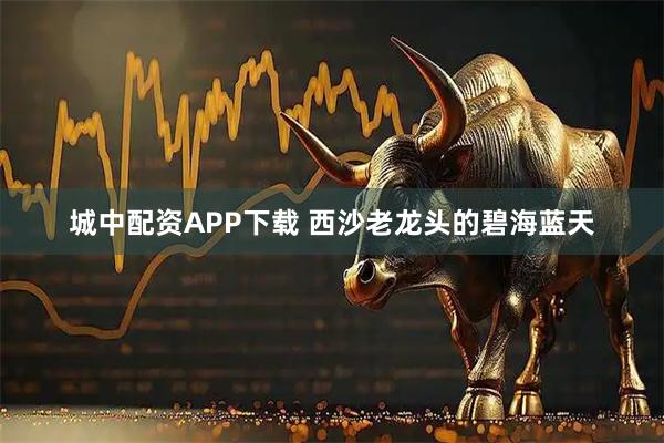 城中配资APP下载 西沙老龙头的碧海蓝天