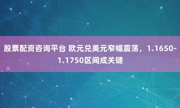 股票配资咨询平台 欧元兑美元窄幅震荡，1.1650-1.1750区间成关键